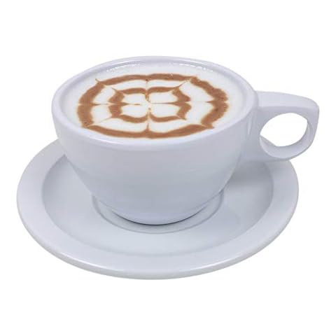 Fake Cafe Coffee Latte Cup & Saucer Cover