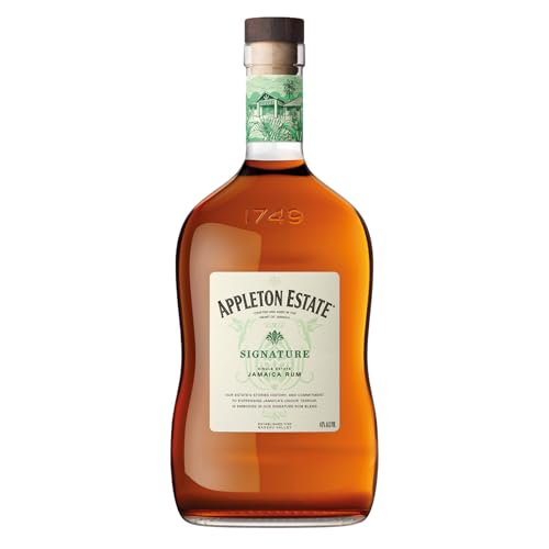 Appleton Estate Signature Blend Rum - Vollmundiger honigfarbener Jamaica Rum pur oder für Cocktails und Longdrinks - 1 x 0 7 l