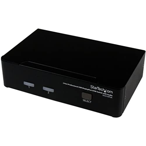 StarTech.com Commutateur KVM 2 Ports Dis...