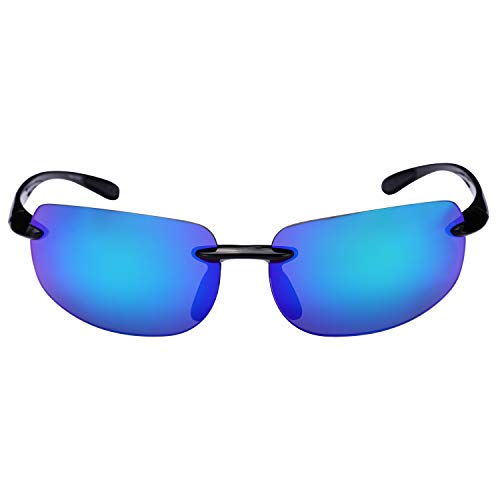 "The Influencer" Sport Wrap Polarized Sunglasses for Men and Women - Lightweight Frames2