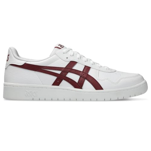 Image of ASICS Men's Japan SSneaker, White Oxblood, 7.5 US
