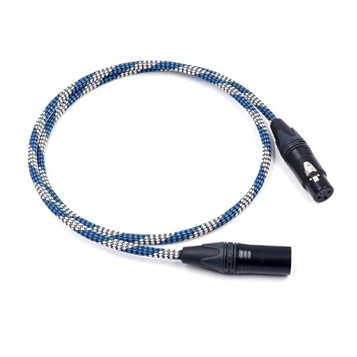Cable de audio VCIMZUL 0.5m con conector XLRR miniatura 4