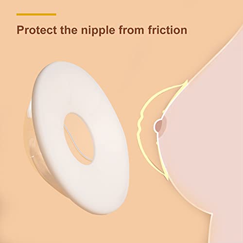 Extractor de leche portátil de silicona, 2 piezas miniatura 3