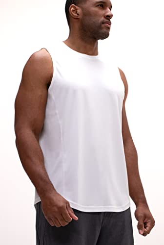 DEVOPS Men's Relaxed-Fit Workout Loungewear Gym Tank Top Sleeveless2