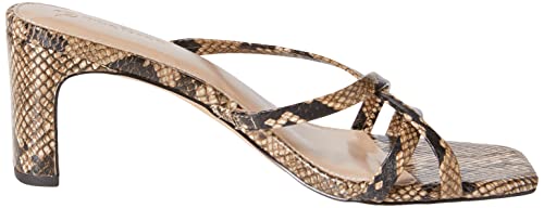 Image of The Drop Women's Amelie Strappy Square Toe Heeled Sandal