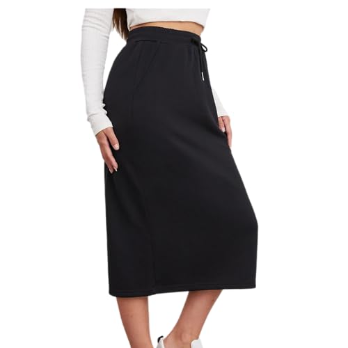 Long Skirts for Women Trendy 2025 High Waisted Summer Fashion Outfit Beach Vacation Tummy Control Casual Skirt