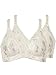 Produktbild Naturana Minimizer Soft-BH in Blumenmuster - 2er Pack 80 Champagner C