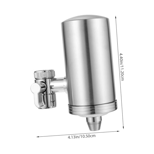 Purificador de agua para grifo de acero inoxidable 304, filtro de cocina con reducción de olor 2