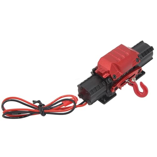 Cabrestante eléctrico para coche RC en aleación de aluminio miniatura 7