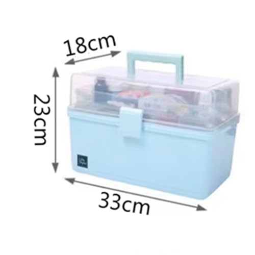 Boîte médicale domestique multicouche de grande capacité pour rangement - 7