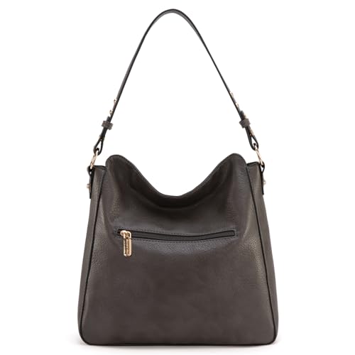 Image of Montana West Hobo Bags for Women Top Handle Satchel Shoulder Purse Bucket Handbag