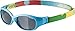 ALPINA Unisex - Kinder, FLEXXY KIDS Sonnenbrille, cyan-puzzle gloss, One size