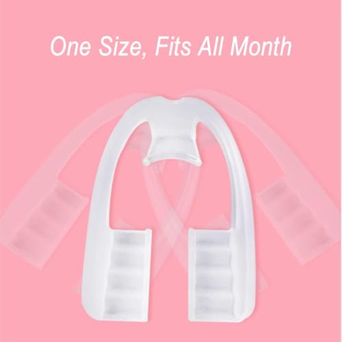 Image of Mouth Guard During Sleep, Soft Reusable Mouth Cushion for Adults Comfort Fit Night Guard Portable Lightweight Design for Daily and Travel Use (10 Pack)