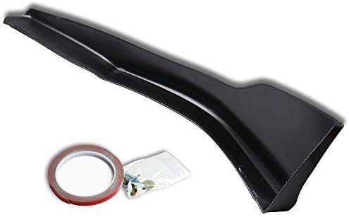 2PCS Front Bumper Aprons Lip Kit fit for Compatible with 2011 2012 Dodge Charger, OE-Style Splitter Trim Protection Spoiler, Air-Dam-Chin-Diffuser (Carbon Look)