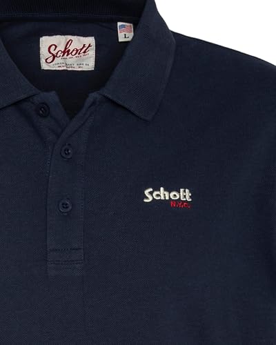 Polo Schott NYC Homme idéal pour vos sorties décontractées