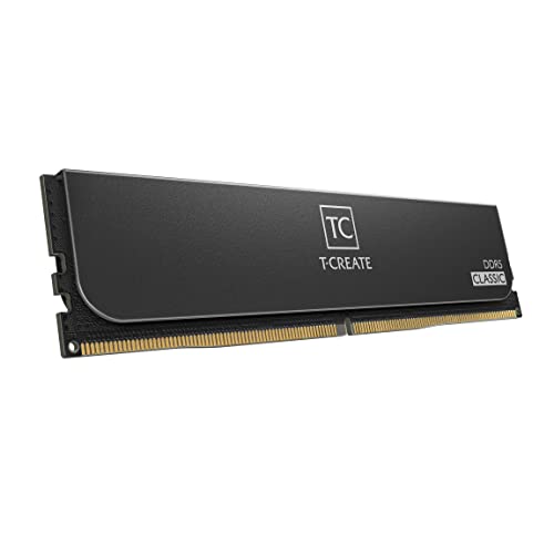 Image of TEAMGROUP T-Create Classic 10L DDR5 32GB Kit (2 x 16GB) 6000MHz (PC5-48000) CL48 Desktop Memory Module Ram, Supports Both Intel & AMD - CTCCD532G6000HC48DC01