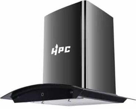 HPC 60cm Auto Clean Chimney with Motion Sensor | 1400 CMH Suction | Black Kitchen Hood-image-31