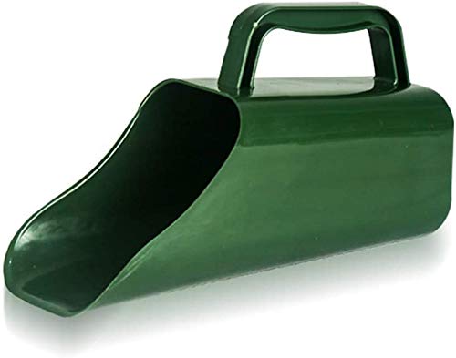 B jade Green Garden Shovel, Green Scoop, Multifunctional Soil Plastic Shovel Spoon, Digging Tool, Cultivation Bucket Gardening Tool Unique Design