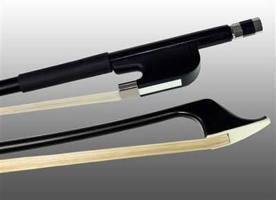 BASS BOW FRENCH FIBERGLASS HALF-LINED FROG LEATHERETTE GRIP - 1/2