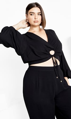 City Chic Women's Plus Size Fiesta Pant3