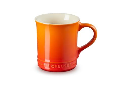 Taza de café de cerámica 350 ml naranja