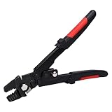 Funien Draht-Crimpzange aus Hartstahl mit 4 Crimp-Positionen für Kabel, Seil, Hundeleine,...
