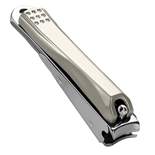 vgggrd Nagelknipser, Nagelklips Groß mit Auffangbehälter, Nagelknipser Edelstahl für Fingernagel & Zehennagel, Nail Clipper für Jeden Nageltyp Geeignet Cover