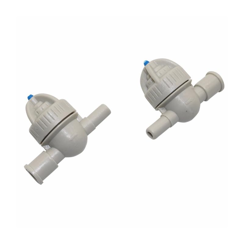 100 Uds válvula de prevención de fugas accesorios de boquilla de Micro riego conector de manguera de riego por goteo de invernadero agrícola