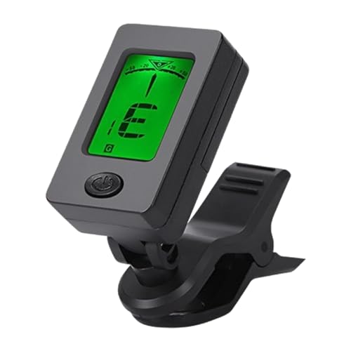 Accordeur de guitare à pince LCD compact – Accordeur électronique numérique facile à lire pour ukulélé guitare électrique basse – Accessoires essentiels - Les Beatles, Paul McCartney, John Lennon, RIngo Starr, George Harrison Accordeur de guitare à pince LCD compact – Accordeur électronique numérique facile à lire pour ukulélé guitare électrique basse – Accessoires essentiels