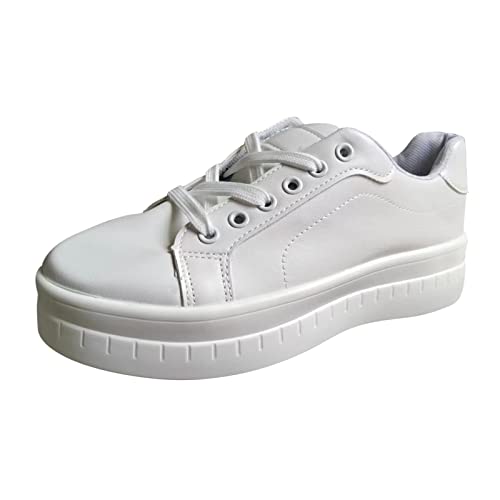 Zapatillas Mujer Moda 2025 OrtopéDicas para Transpirables Ligeras Sneakers Gimnasio Atlético Transpirable Deportivas con Suela Alta combina Confort y Estilo Baratas