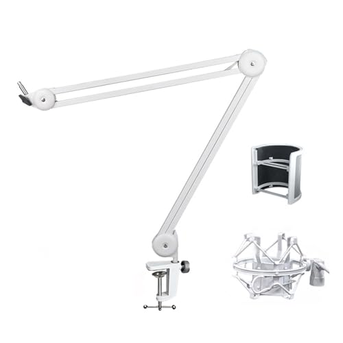 調整可能なマイクサスペンションブームシザーアームスタンド金属マイクスタンド統合スプリングボイスオーバーアーティスト音声認識