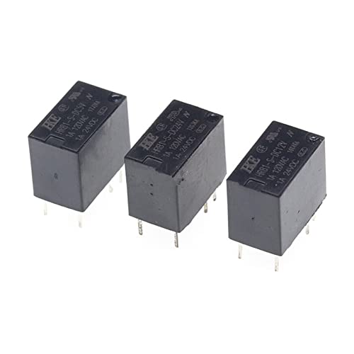 Relais HRB1-S-DC5V 6pin à contacts durables pour l'architecture de précision sur circuit imprimé