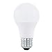 Eglo Ampoule Led E27 à Intensité Variable - 10 W (Équivalent à 60 W) - 806 Lm - Led E27 Blanc Chaud 3000 K - Ampoule Led A60 - Ø 6 cm