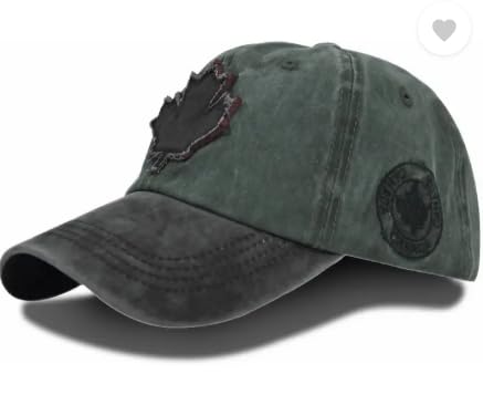 Distressed Maple Leaf Denim Baseball Cap – Vintage Grey - Review, Price and Buying Guide