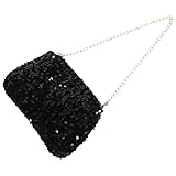 Léger et pratique : ce sac compact est léger, ce qui permet de transporter facilement vos essentiels du quotidien sans vous sentir encombré. sac bandoulière femme, sac bandoulière à paillettes