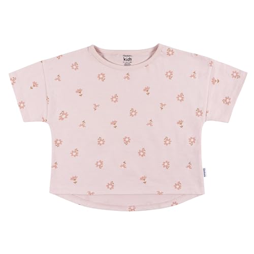 Image of Gerber Baby Girls 3-Pack Short Sleeve Tees