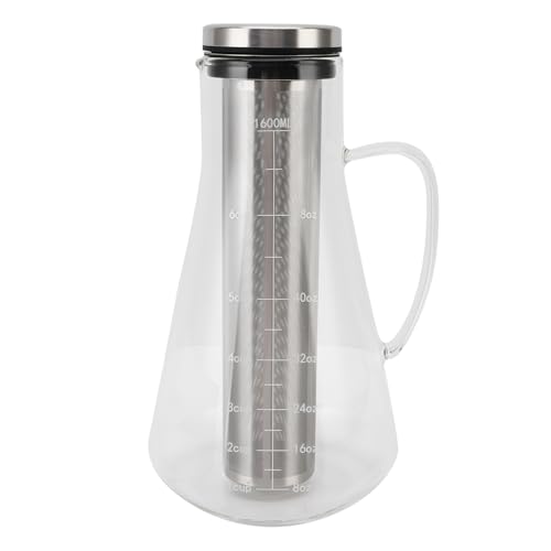 Cafetière à froid en acier inoxydable 304 Irfora 1600ML avec bec arrondi