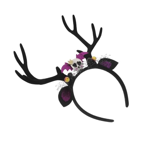 Hemobllo Diadema de Halloween con Ligera y Cómoda para Mujer Accesorio Versátil para Disfraces Fiesta y Sesión de Fotos para Eventos Temáticos y Cosplay