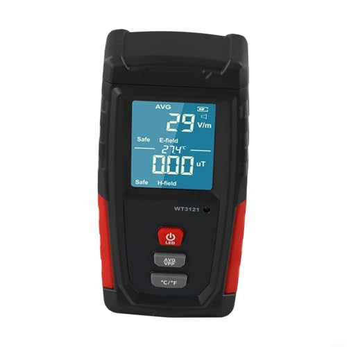 Medidor Digital EMF para Radiación Eléctrica y Magnética miniatura 3