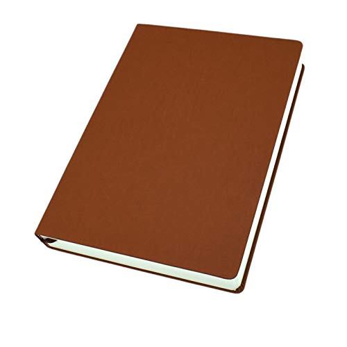 Journal intime,carnet de notes ou journal personnel, carnet d'écriture en cuir,journal intime,carnet d'écriture pour écrire des notes,agenda et planificateur,660 pages (marron,taille:A4) Cover