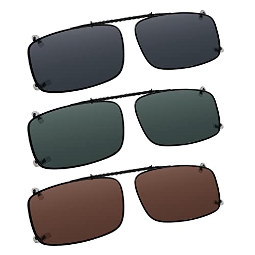 Easy clip Spring Polarized Clip On Sunglasses