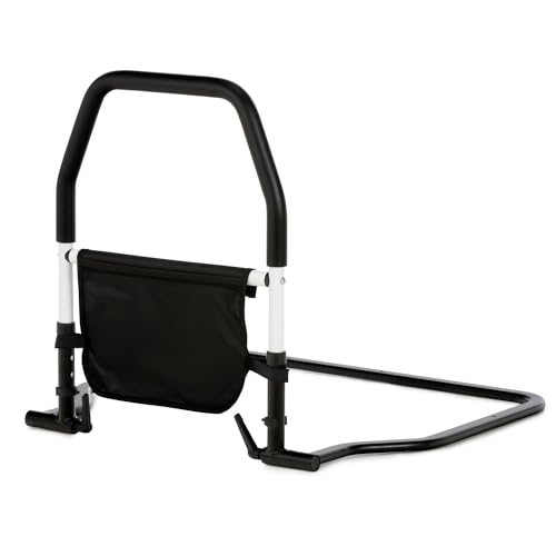 Geriafy - Sponde letto anziani ribaltabile | Ringhiera per letto adulto | Altezza e inclinazione regolabili