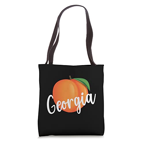 Bolso tote con diseño del estado de Georgia Peach miniatura 1