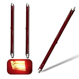 Lampadina Alogena R7S 254mm 1000W, Lampada Alogena 1000W Dimmerabile, Lampadine Infrarossi Riscaldante R7S, 1000Lm, COB Lineare Luce, Fascio 360°,Risparmio Energetico, Nessuno Sfarfallio, 3 Pezzi