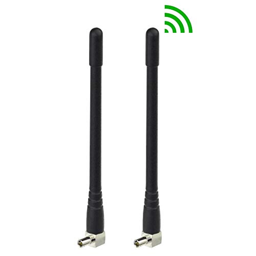 Bingfu 4G LTE 3dBi External TS9 Antenna (2-Pack) for Verizon AT&T MiFi Mobile