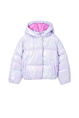 Desigual Girl Woven Padded Short Overcoat3