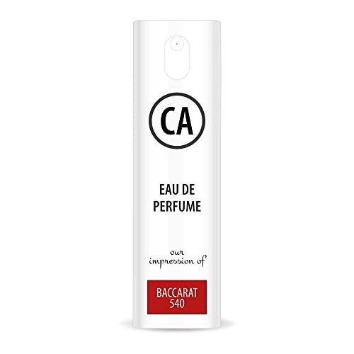CA Perfume Impression of Maison Francis K. Baccarat 540 For Men Replica Version Fragrance Dupes Concentrated Long Lasting Eau de Parfum Spray Refillable Atomizer Bottle 0.3 Fl Oz/10ml