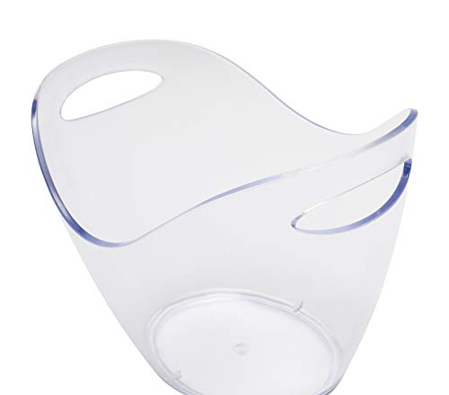 3L Beverage Tub Champagne Bucket with Handles,Large Ice Buckets Beer Bucket for Families, Parties, Barbecues, Picnics - Thumbnail 2