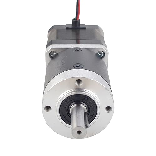 Moteur pas à pas Nema 17 double arbre avec réducteur planétaire 50:1 pour extrudeuse