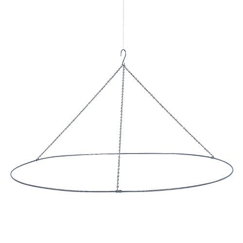 Ceiling Hanging Canopy Frame - 36 inch diameter with a